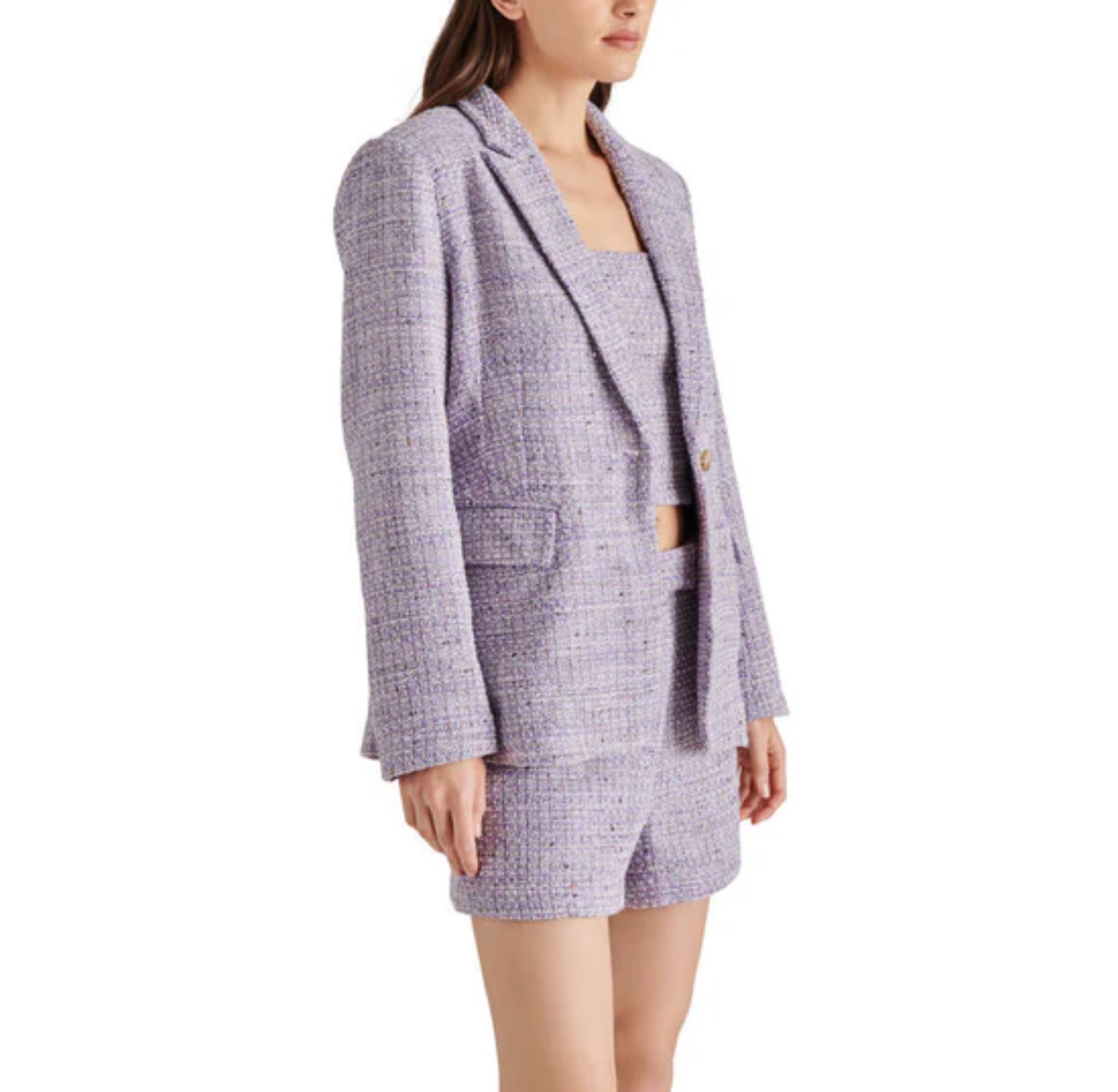 Steve Madden Harlow Blazer - Dahlia Purple