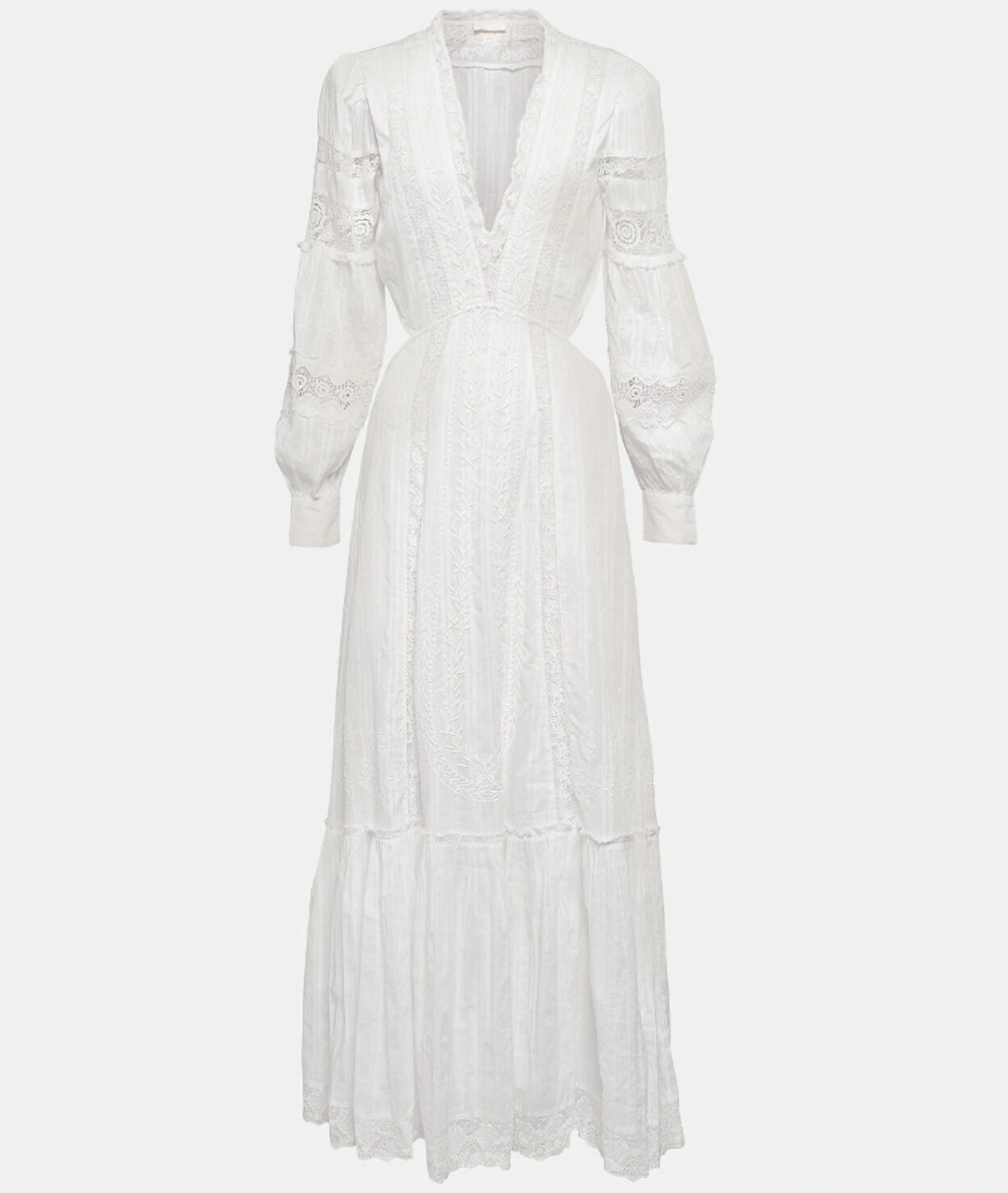 LoveShackFancy Aneesha Dress - True White