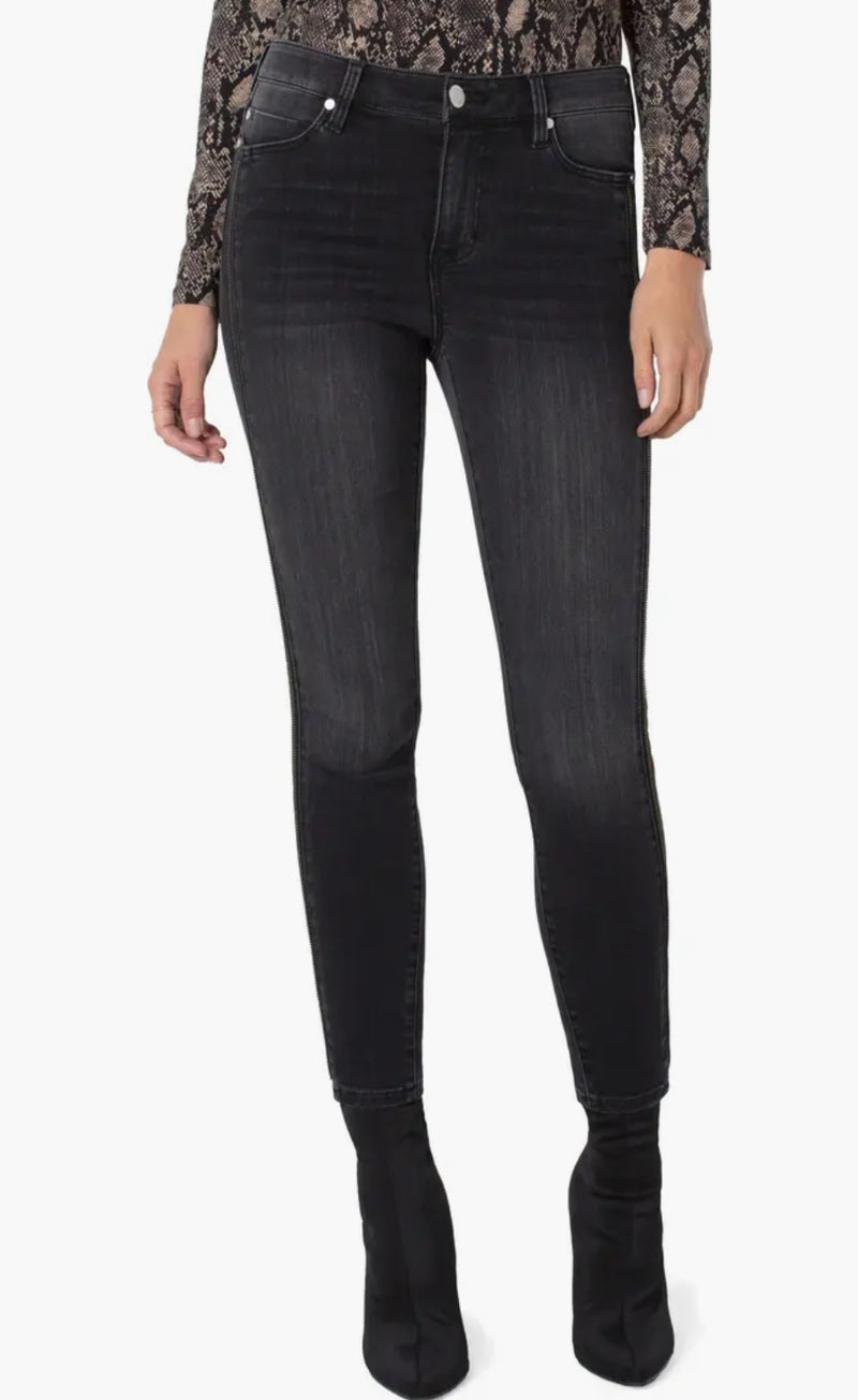 Liverpool Los Angeles Abby Zip Detail Ankle Skinny Jeans