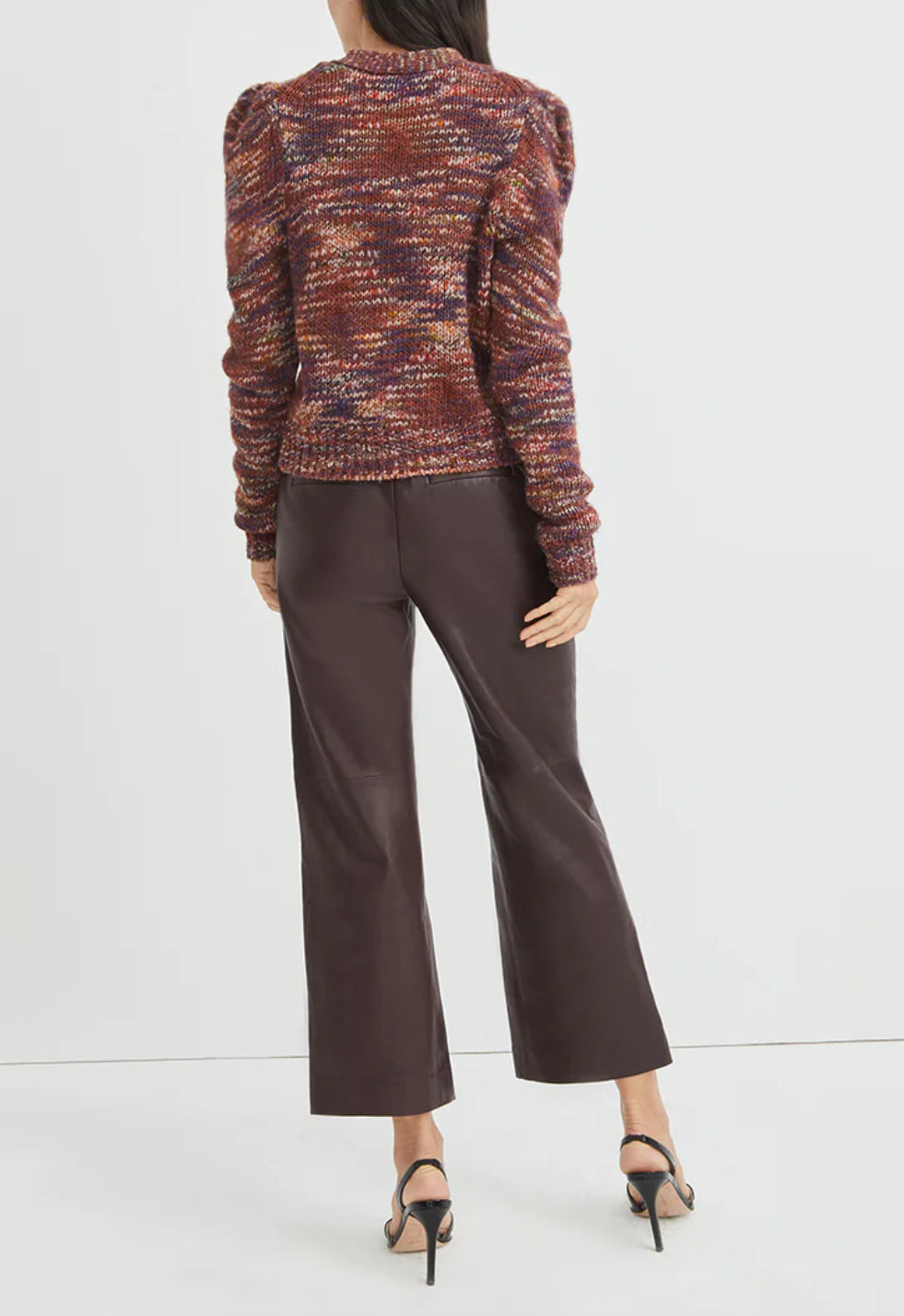 Veronica Beard Amosa V Neck Cardigan - Burgundy