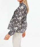 Oliphant Pintuck Blouse - Slate Mulberry