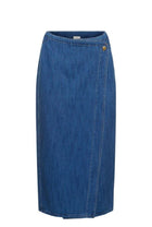 forte_forte Calvary Cotton Denim Wrap Skirt