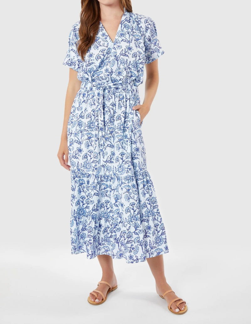 Livro Market Skirt - Jacobean Floral