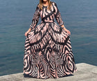 Connor & Blake Joy Dress - Crazy Zebra Pink