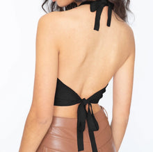 Callahan Knitwear Greta Halter - Black