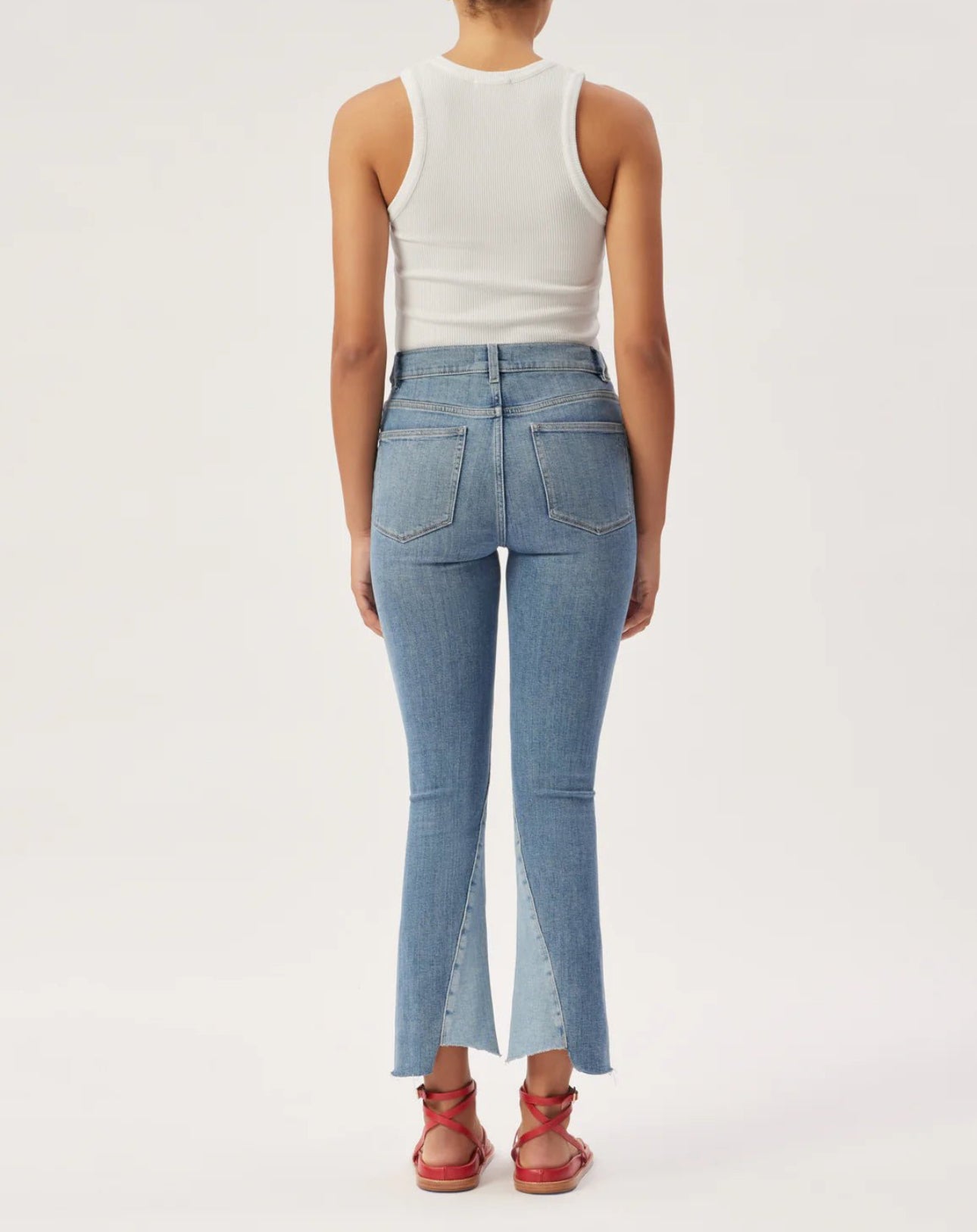 DL1961 Bridget High Rise Bootcut Jeans - After Hour