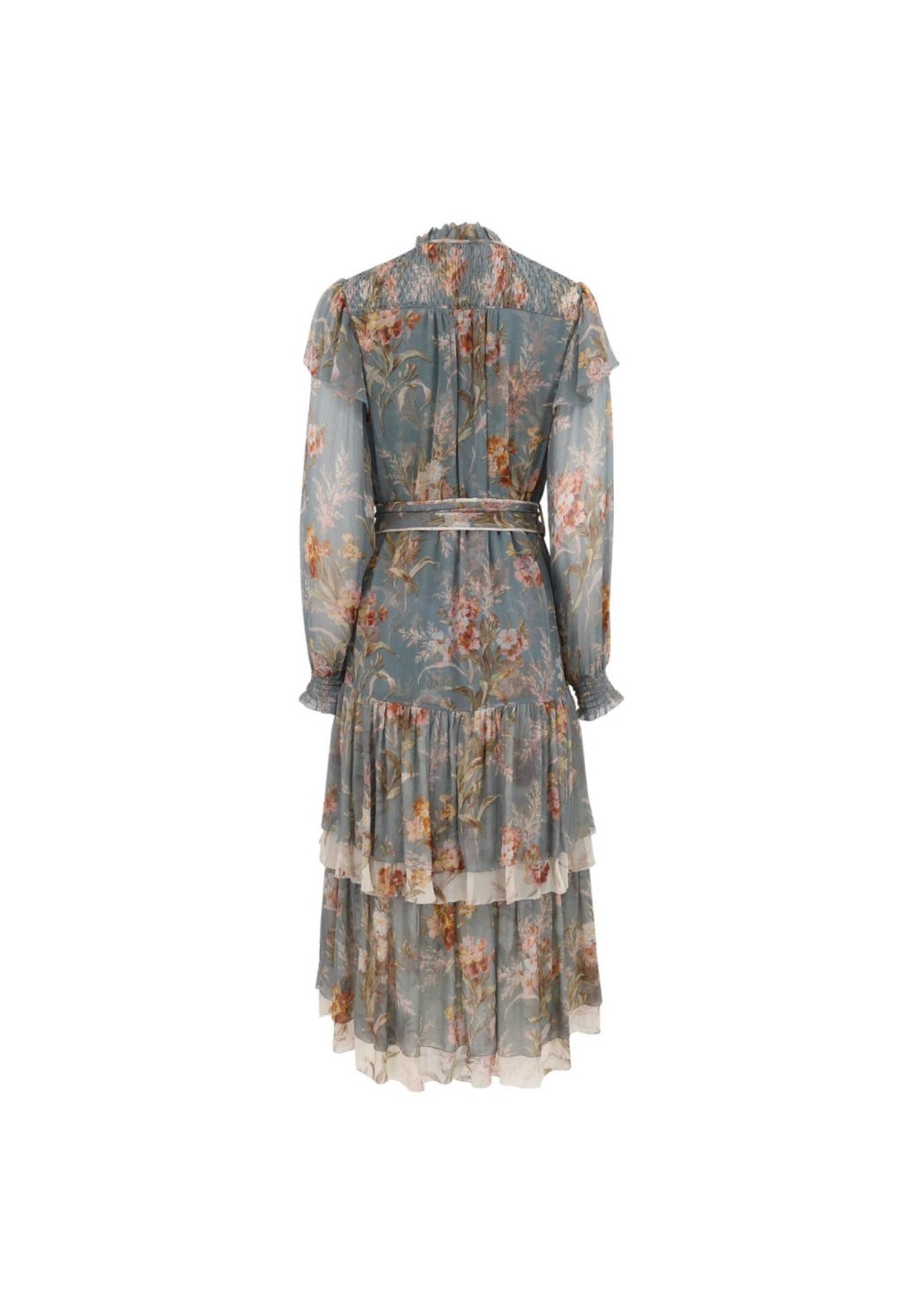 Christy Lynn Gianna Dress - Blue Brocade