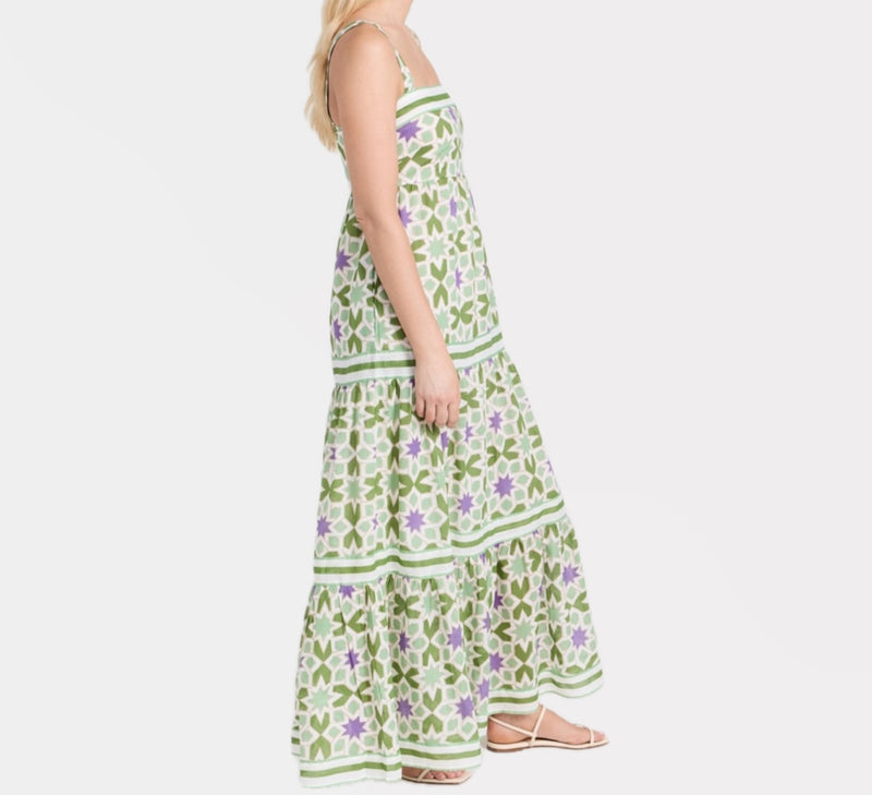 Banjanan Daniella Dress - Star Gazer Jade