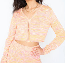Callahan Knitwear Cara Cardi - Mango Space Dye