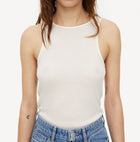 By Malene Birger Amieeh Tank Top - Whisper White