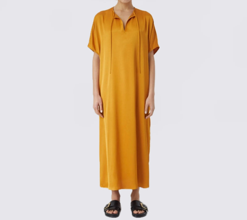 Closed Tunic Dress - Golden Cinnamon