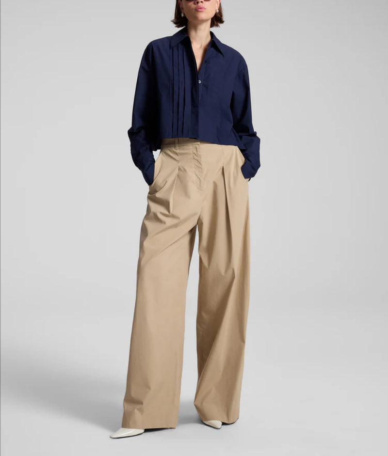 A.L.C. Ryder Cotton Pant - Tuscan Tan