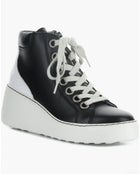 Fly London Dice Wedge Bootie - Black Dublin