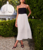 Fifteen Twenty Anetta Dress - Cream/Black