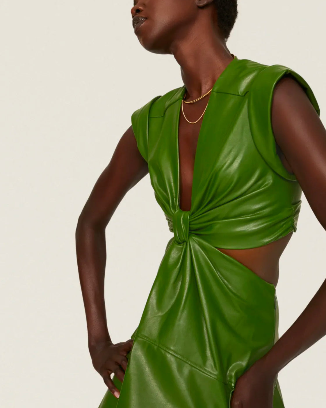 A.L.C. Lexi Dress - Forest Green | Shop Designers on Sale A.L.C. Lexi Dress - Forest Green | Shop Designers on Sale