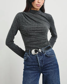 Rails Joelle Top - Charcoal