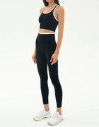 Splits59 Amber Airweight Bralette - Black/White