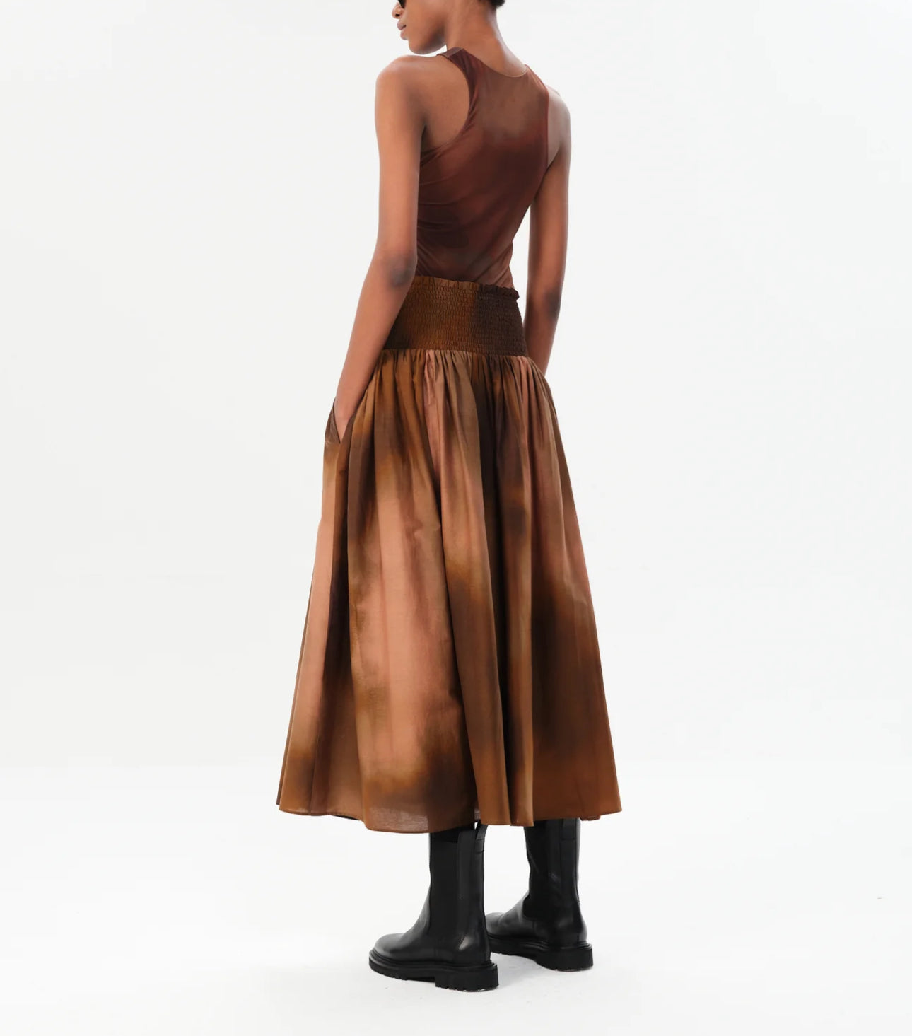 Maria Cher Atacalco Loreta Skirt - Earth Tones