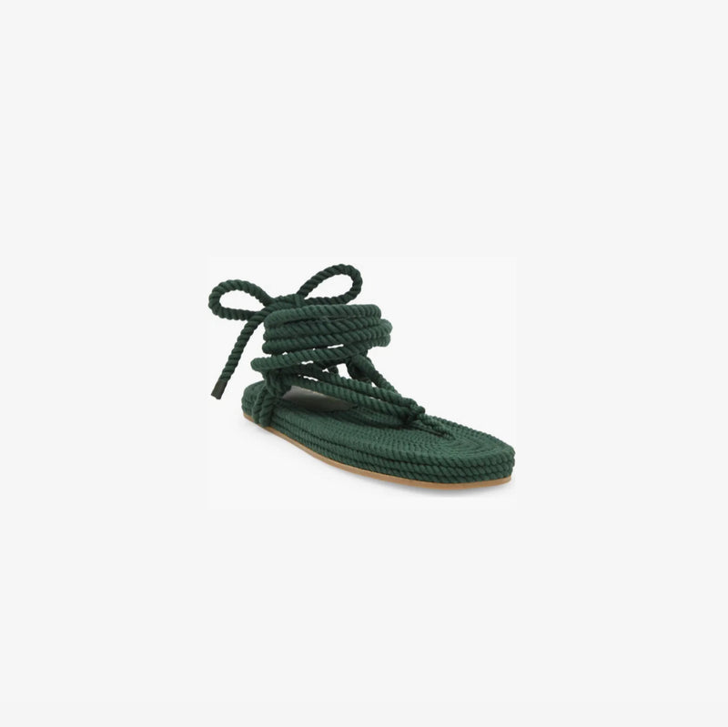 Loeffler Randall Moriah Rope Sandal - Green
