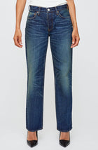 Moussy Vintage Ortega Wide Straight - 113 Dark Blue