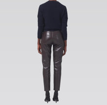 Citizens of Humanity Jolene Leather Pants - Chocolate Torte