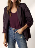 Summum Taft Blazer - Wine