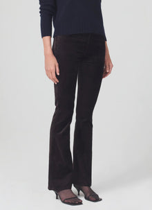 Citizens of Humanity Lilah Velvet High Rise Bootcut - Brown Pony