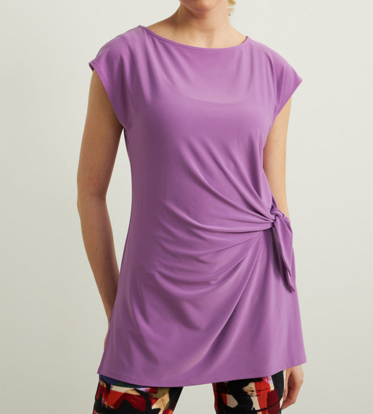 Joseph Ribkoff Draped Sleeveless Top