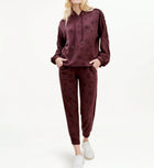 Splendid Corinna Hoodie - Cherry Leopard