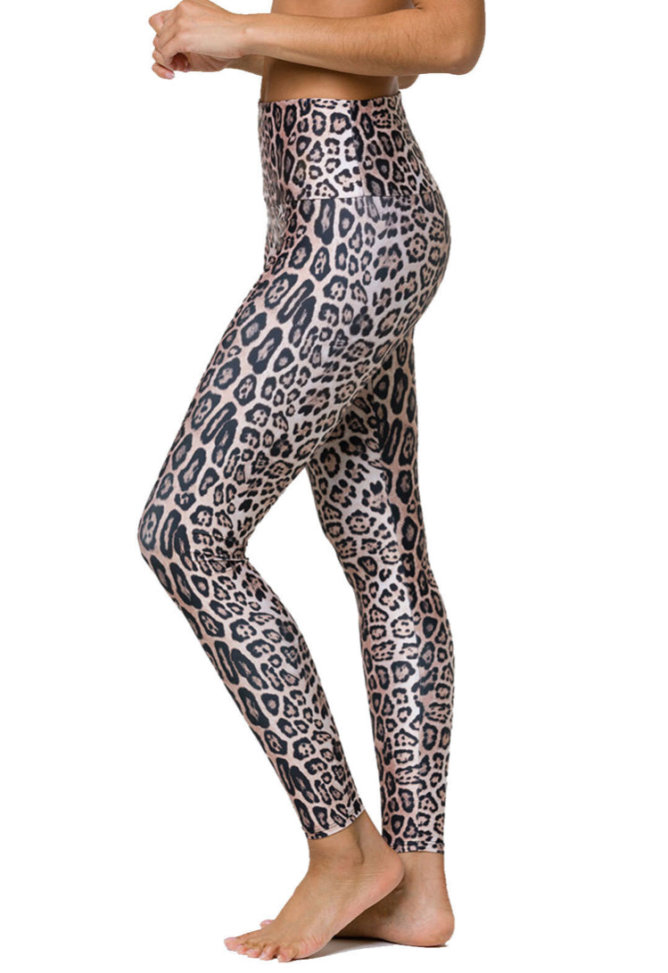 Onzie High Rise Legging - Leopard