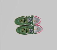 Valsport Super Green Suede Sneakers