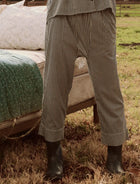 The Great. The Pajama Pant - Horizon Stripe