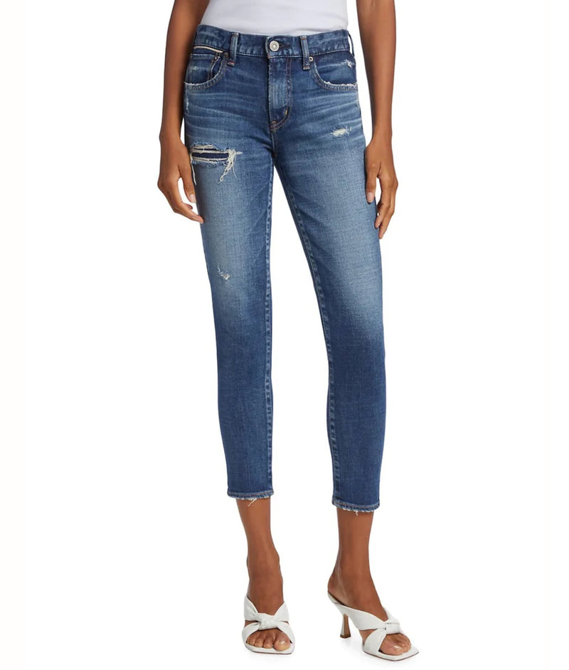 Moussy Vintage Swillburg Skinny Jeans - Dark Blue