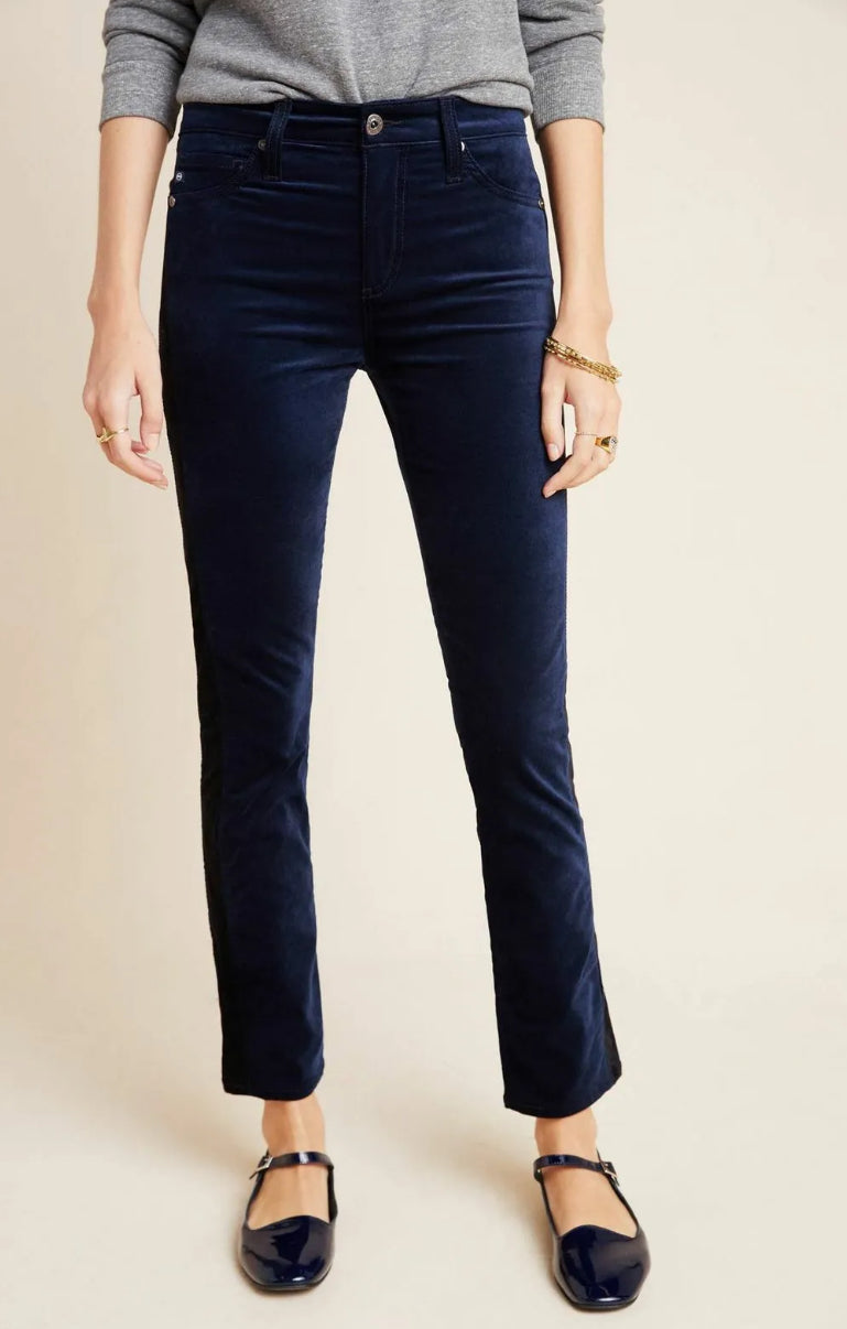 AG Jeans Mari Tuxedo Stripe
Velvet High Rise Slim Straight