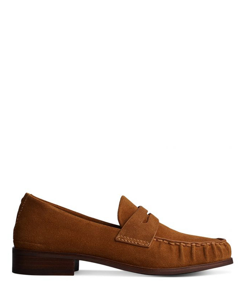 rag & bone Sid Suede Loafer - Tobacco