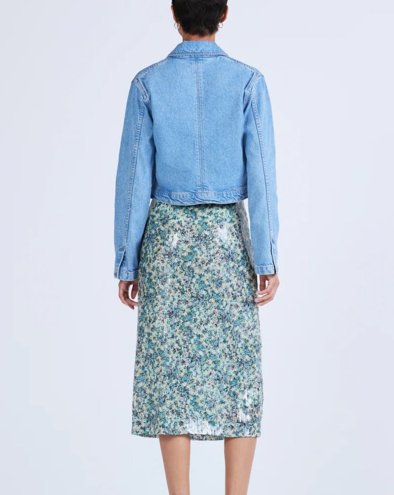 Derek Lam 10 Crosby Sierra Cropped Utility Jacket - Beekman