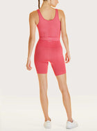 Alala Barre Short Extended - Hibiscus