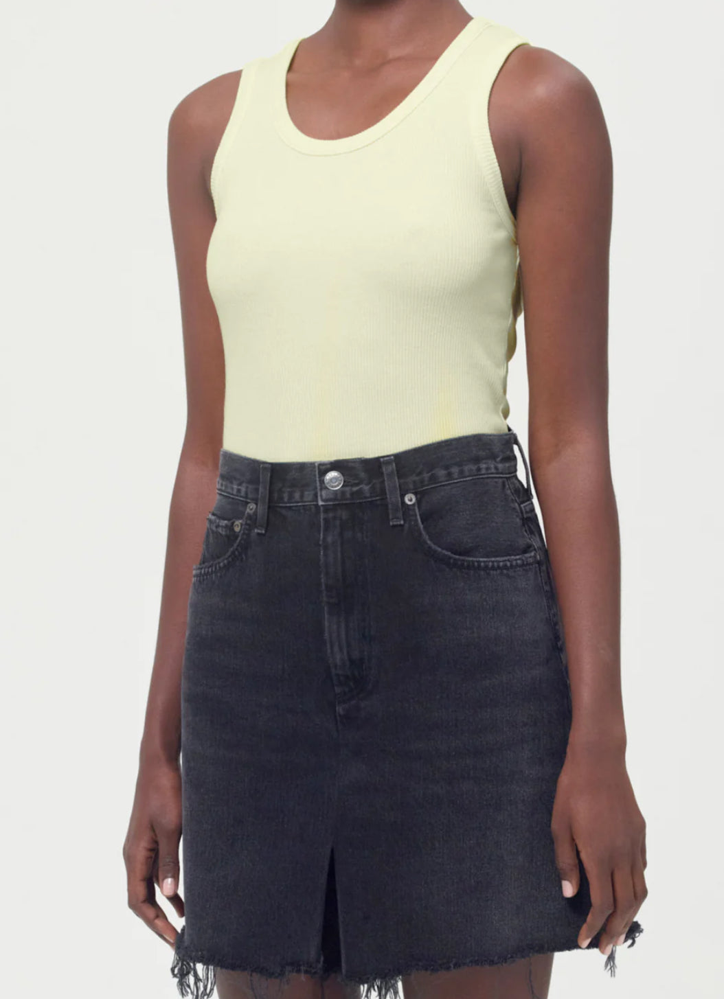 AGOLDE Poppy Tank - Blonde