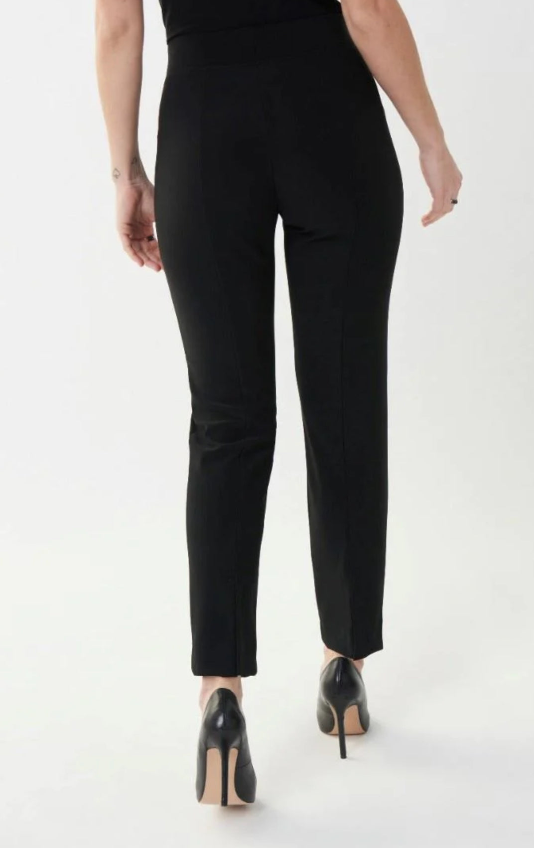 Joseph Ribkoff Amelia Straight Cut Dress Pants - Black