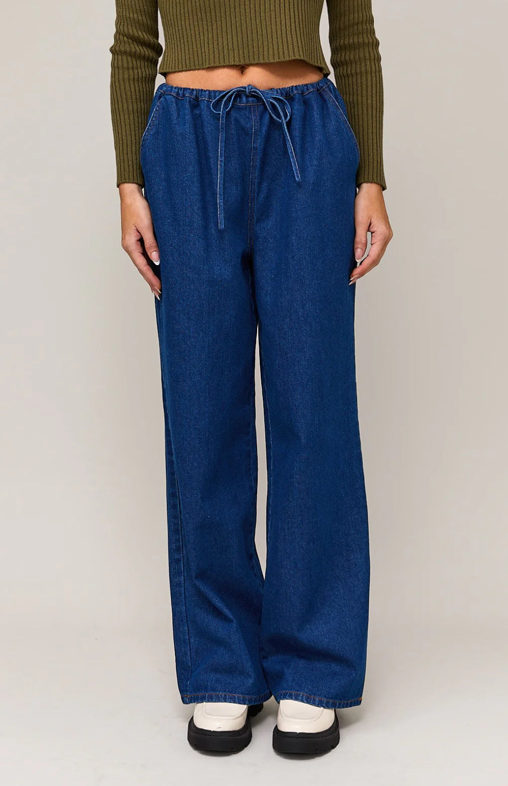 Le Lis Rosie Denim Pants