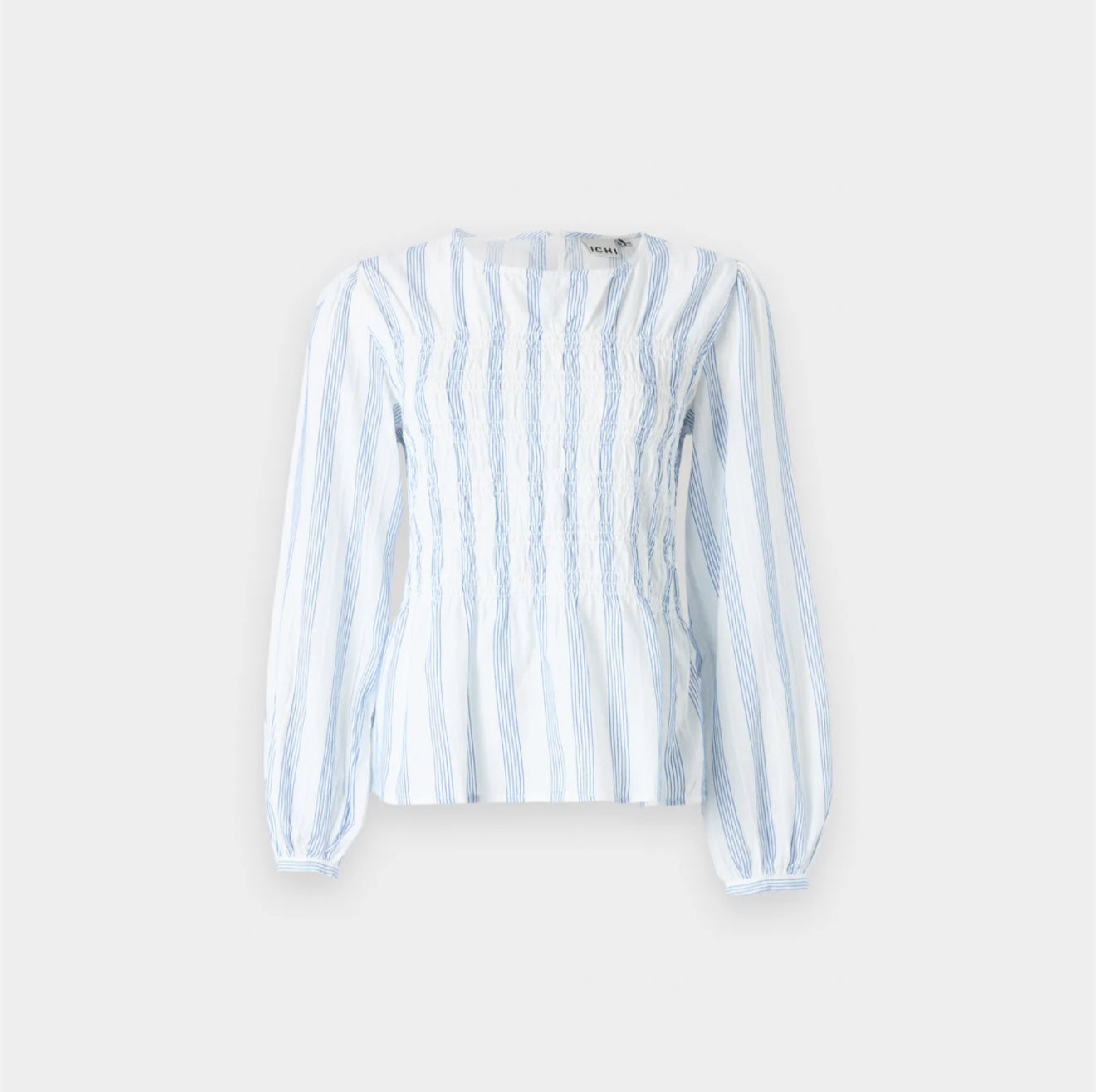 ICHI Rebekka Blouse - Cloud Dancer