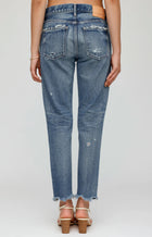 Moussy Vintage Merry Tapered Jeans - Blue