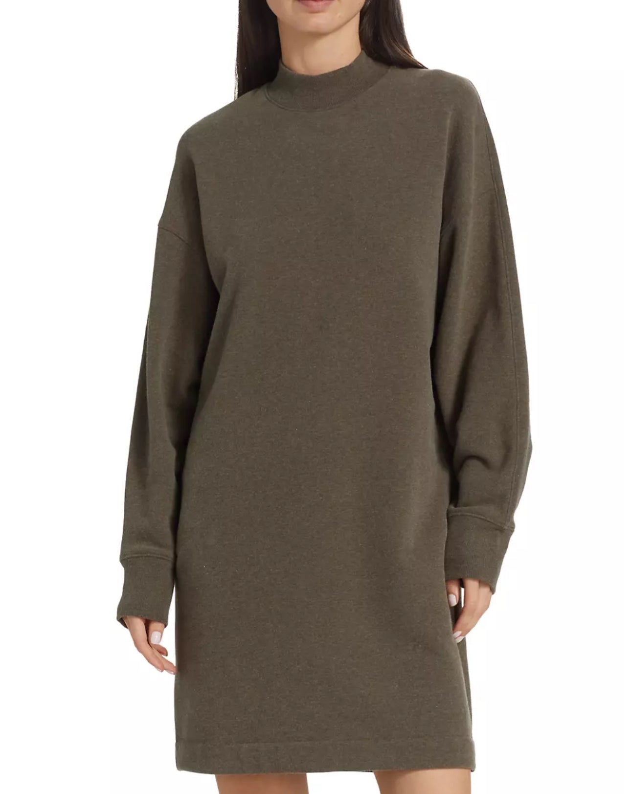 Vince Cozy Sweatshirt Dress - Vine