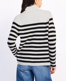Velvet by Graham & Spencer Yvie Sweater - Platinum/Black