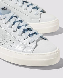 P448 Thea Sneaker - Celeste/White