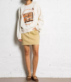Berenice Jupe Dourte Studs Skirt - Sand