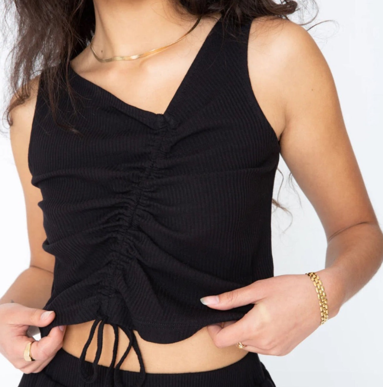 Callahan Knitwear Leni Tank - Black