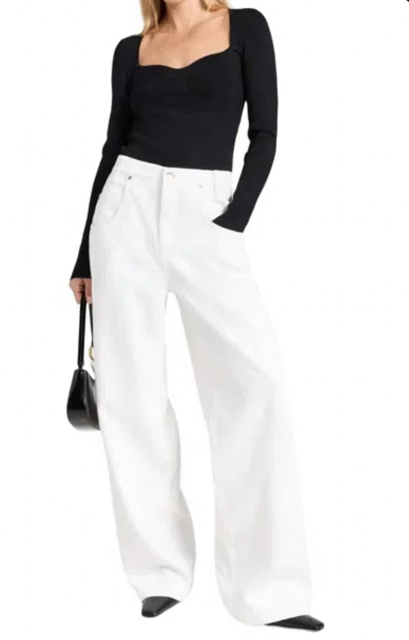 STAUD Silhouette Top - Black