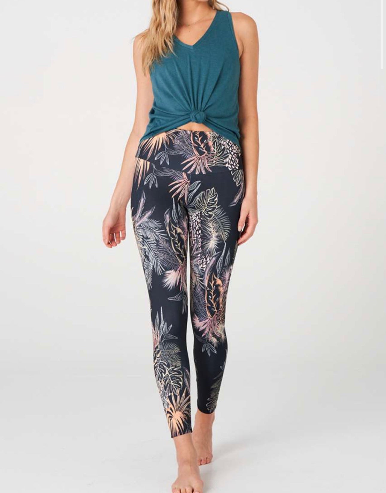 Onzie High Rise Legging - Amazonia