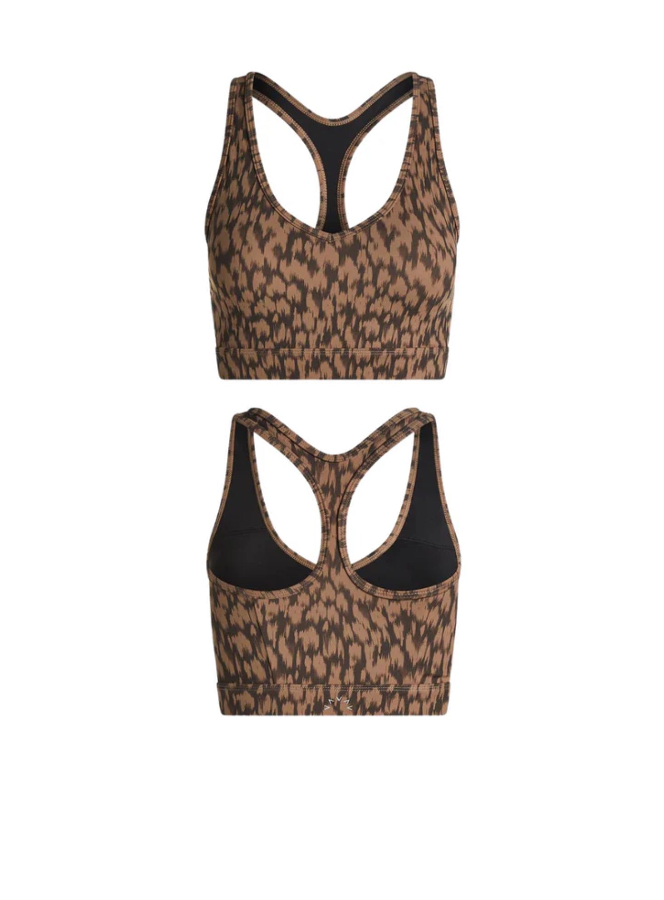 Varley Form Park Bra - Taupe Cluster Leopard